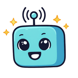 Mascote do Robolingo feliz